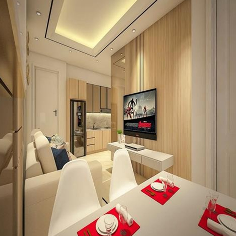 Dining Room Project One Icon Apartment unit 2610